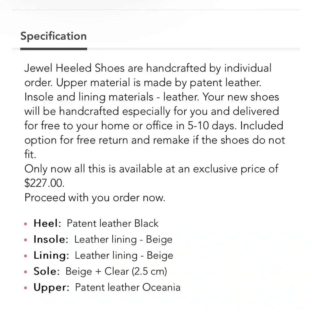 {GIROTTI} Women’s Luxury patent jewel heeled custom made Shoes 39 - Picture 11 of 11